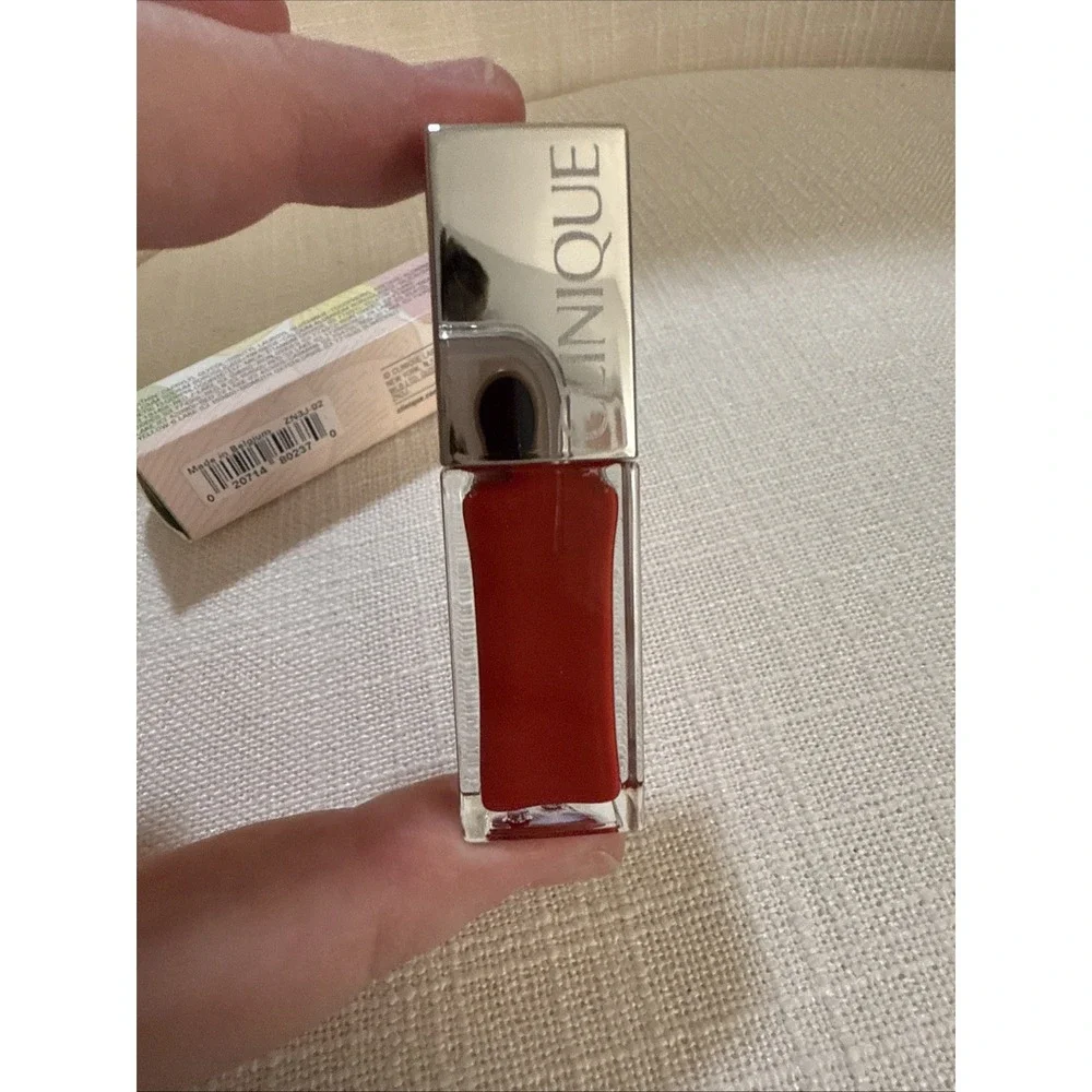 Clinique Pop Lacquer Lip Colour + Primer (02 Lava Pop)‎ 6 ml/.2 oz